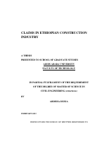 CLAIMS IN ETHIOPIAN CONSTRUCTION INDUSTRY.pdf